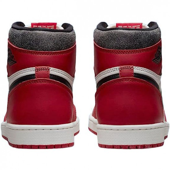 Air Jordan 1 NZ Retro High OG Chicago Lost and Found Varsity Red/Black-Sail-Muslin DZ5485-612