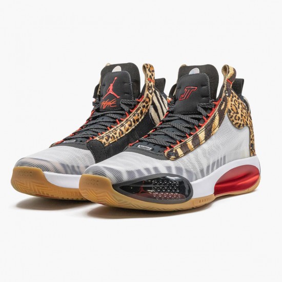 Air Jordan 34 NZ Jayson Tatum Multi Color/University Red DA1899-900