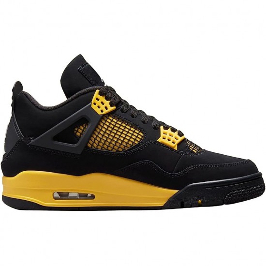 Air Jordan 4 NZ  Retro Thunder 2023 Black/Tour Yellow DH6927-017