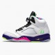 Air Jordan 5 NZ  Retro Alternate Bel Air White/Court Purple-Racer Pink-Ghost Green DB3335-100