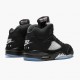 Air Jordan 5 NZ  Retro Black Metallic Black/Metallic Silver 845035-003