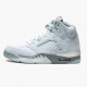 Air Jordan 5 NZ  Retro Bluebird With Silver White Photo Blue/Football Grey/Metallic Silver/White DD9336-400