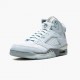 Air Jordan 5 NZ  Retro Bluebird With Silver White Photo Blue/Football Grey/Metallic Silver/White DD9336-400