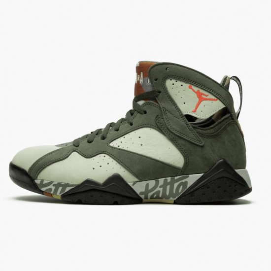 Air Jordan 7 NZ Retro Patta Icicle Icicle/Sequoia-River Rock-Light Crimson AT3375-100