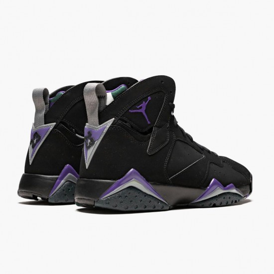 Air Jordan 7 NZ Retro Ray Allen Black Fierce Purpler Dark Stee Black/Fierce Purple-Dark Grey Steel 304775-053