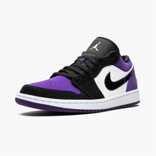 Air Jordan 1 NZ Low Court Purple 553558-125