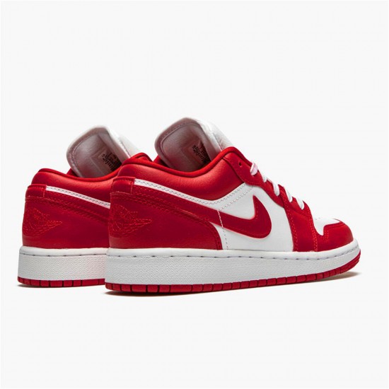 Air Jordan 1 NZ Low Gym Red White (GS) 553560-611