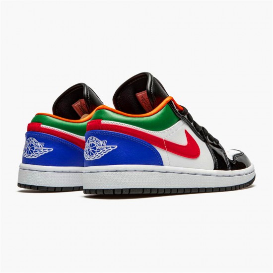 Air Jordan 1 NZ Low Multi-Color Black Toe CZ4776-101