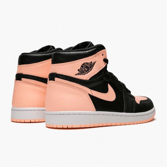 Air Jordan 1 NZ Retro High Black Crimson Tint 555088-081