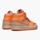 Air Jordan 1 NZ Mid Apricot Orange DH4270-800