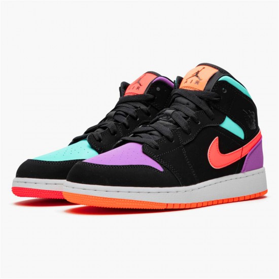 Air Jordan 1 NZ Mid Multi-Color (GS) 554725-083