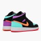 Air Jordan 1 NZ Mid Multi-Color (GS) 554725-083