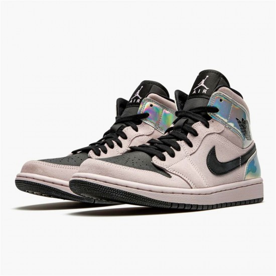 Air Jordan 1 NZ Mid Dirty Powder Iridescent BQ6472-602