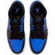 Air Jordan 1 NZ Mid Hyper Royal Tumbled Leather 554724-077