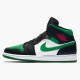 Air Jordan 1 NZ Mid Green Toe 554724-067