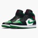 Air Jordan 1 NZ Mid Green Toe 554724-067