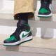 Air Jordan 1 NZ Mid Green Toe 554724-067