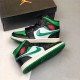 Air Jordan 1 NZ Mid Green Toe 554724-067