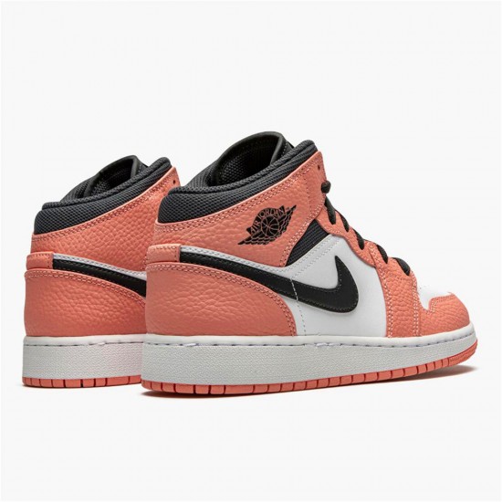 Air Jordan 1 NZ Mid Pink Quartz (GS) 555112-603