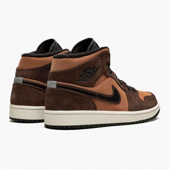 Air Jordan 1 NZ Mid SE Dark Chocolate DC7294-200