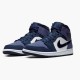 Air Jordan 1 NZ Mid Obsidian Sanded Purple 554724-445