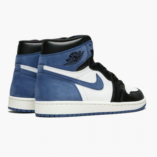 Air Jordan 1 NZ Retro High Blue Moon 555088-115