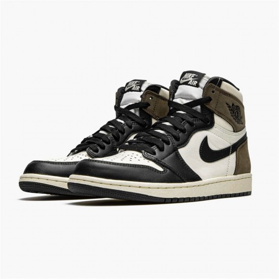 Air Jordan 1 NZ Retro High Dark Mocha 555088-105