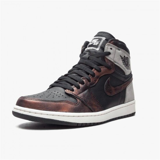 Air Jordan 1 NZ Retro High Light Army Rust Shadow Patina 555088-033