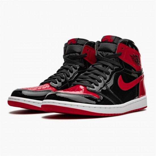 Air Jordan 1 NZ Retro High OG Patent Bred 555088-063