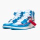 Air Jordan 1 NZ Retro High Off-White University Blue AQ0818-148