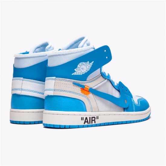 Air Jordan 1 NZ Retro High Off-White University Blue AQ0818-148