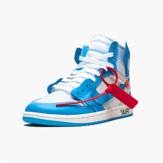 Air Jordan 1 NZ Retro High Off-White University Blue AQ0818-148