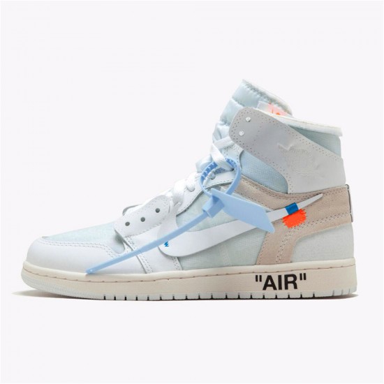 Air Jordan 1 NZ Retro High Off-White White AQ0818-100