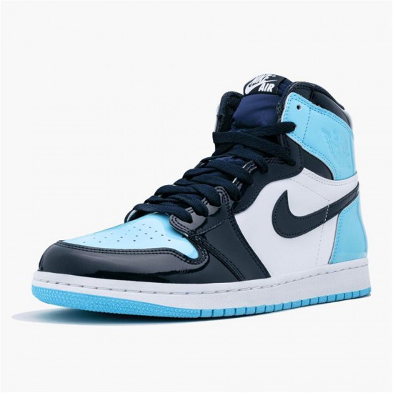 Air Jordan 1 NZ Retro High UNC Patent CD0461-401