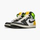 Air Jordan 1 NZ Retro High White Black Volt University Gold 555088-118