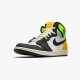 Air Jordan 1 NZ Retro High White Black Volt University Gold 555088-118