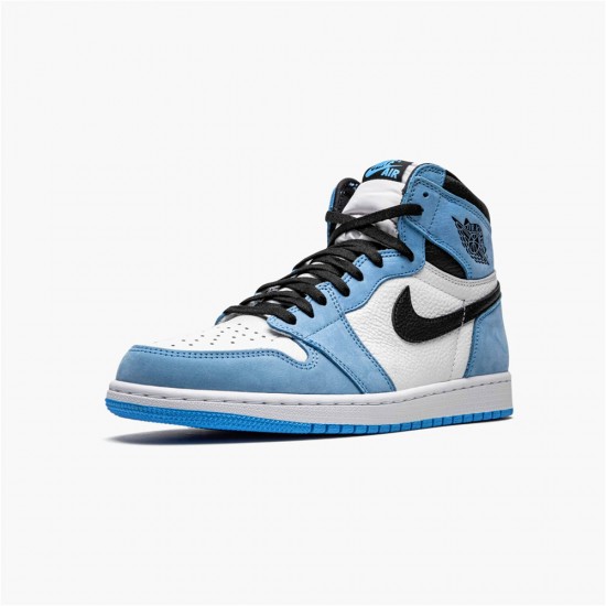 Air Jordan 1 NZ Retro High White University Blue Black 555088-134