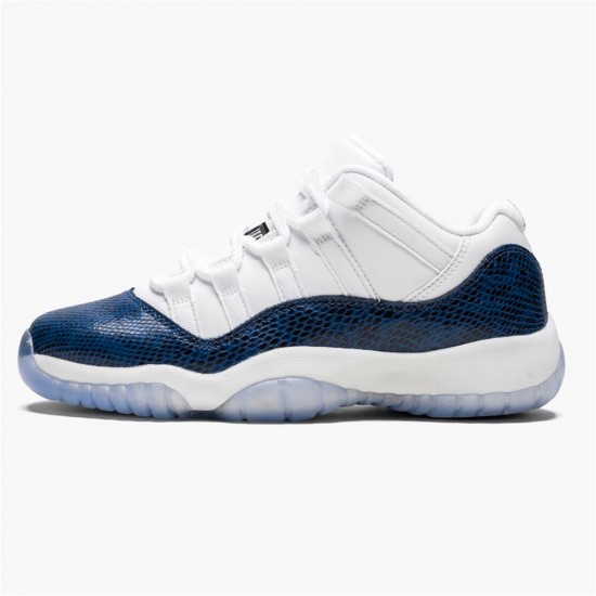 Air Jordan 11 NZ Retro Low Snake Navy (2019) (GS) CD6847-102