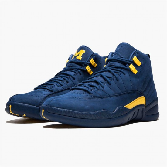 Air Jordan 12 NZ Retro Michigan BQ3180-407