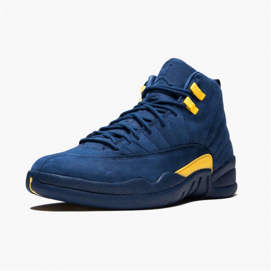 Air Jordan 12 NZ Retro Michigan BQ3180-407