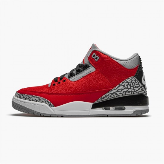 Air Jordan 3 NZ Retro Fire Red Cement (Nike Chi) CU2277-600