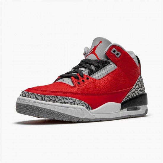 Air Jordan 3 NZ Retro Fire Red Cement (Nike Chi) CU2277-600