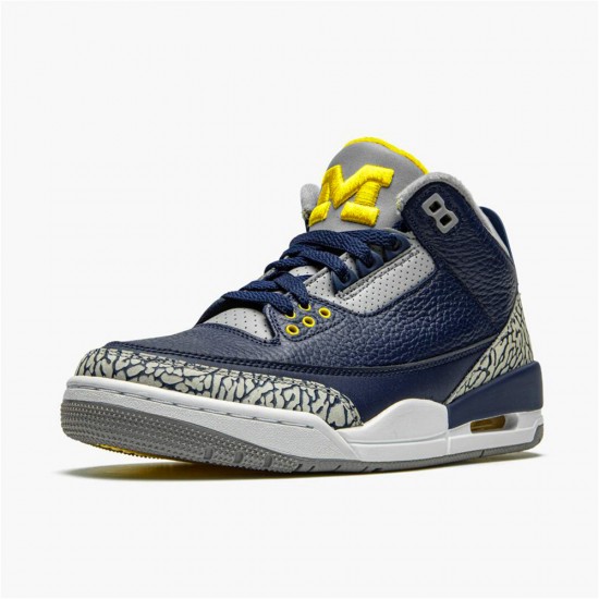 Air Jordan 3 NZ Retro Michigan PE AJ3-820064