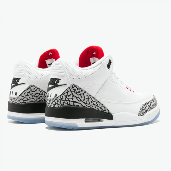 Air Jordan 3 NZ Retro Free Throw Line White Cement 923096-101