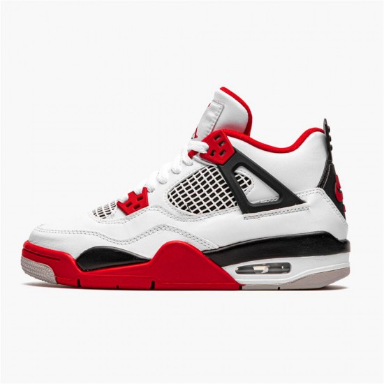 Air Jordan 4 NZ Retro Fire Red 2020 (GS) 408452-160