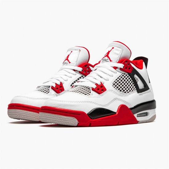 Air Jordan 4 NZ Retro Fire Red 2020 (GS) 408452-160