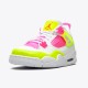 Air Jordan 4 NZ Retro White Lemon Pink (GS) CV7808-100