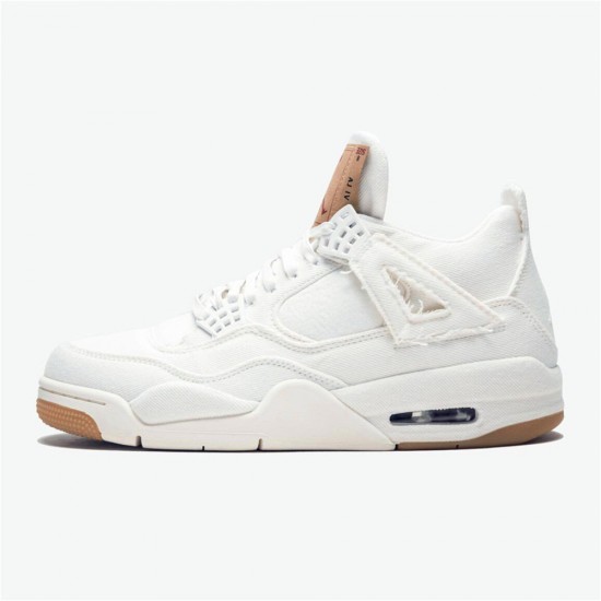 Air Jordan 4 NZ Retro Levis White (Levis Tag) AO2571-100