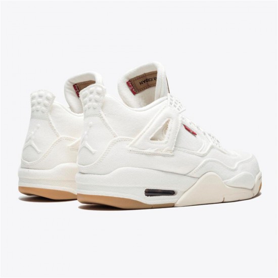 Air Jordan 4 NZ Retro Levis White (Levis Tag) AO2571-100