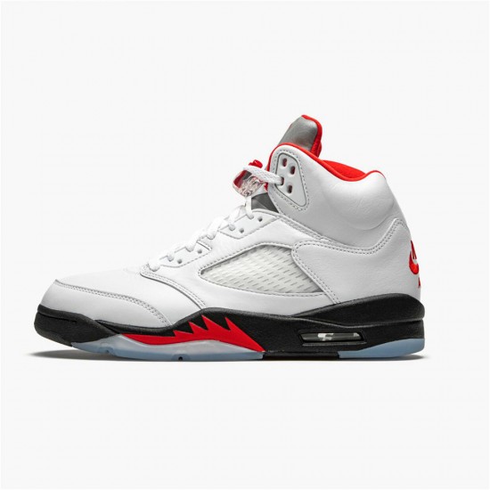 Air Jordan 5 NZ Retro Fire Red Silver Tongue (2020) DA1911-102